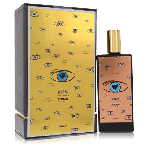 Marfa by MemoEau De Parfum Spray (Unisex) 2.5 oz 2.5 oz / 75 ml / Alcohol, Amber, Woody, Aldehyde, Oils Unisex