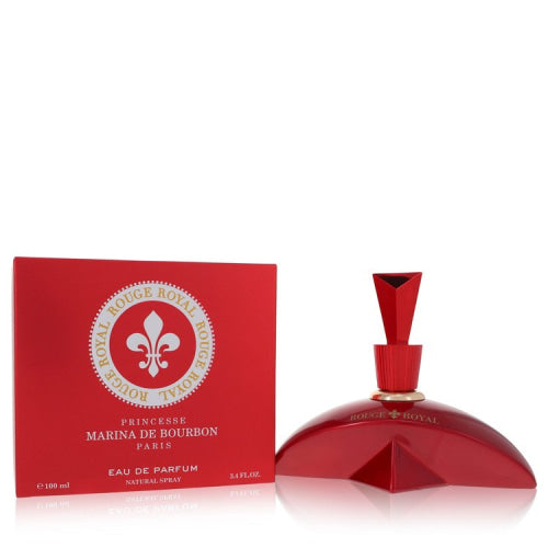 MARINA DE BOURBON Rouge Royal by Marina De BourbonEau De Parfum Spray 3.4 oz 3.4 oz / 100 ml / Alcohol, Amber, Woody, Aldehyde, Oils Women