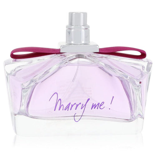 Marry Me by LanvinEau De Parfum Spray (Tester) 2.5 oz 2.5 oz / 75 ml / Alcohol, Amber, Woody, Aldehyde, Oils Women