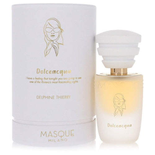 Masque Milano Dolceacqua by Masque MilanoEau De Parfum Spray 1.18 oz 1.18 oz / 35 ml / Alcohol, Amber, Woody, Aldehyde, Oils Women