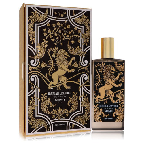 Memo Iberian Leather by MemoEau De Parfum Spray (Unisex) 2.5 oz 2.5 oz / 75 ml / Alcohol, Amber, Woody, Aldehyde, Oils Unisex