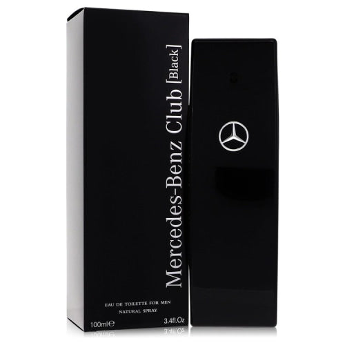 Mercedes Benz Club Black by Mercedes BenzEau De Toilette Spray 3.4 oz 3.4 oz / 100 ml / Alcohol, Amber, Woody, Aldehyde, Oils Men