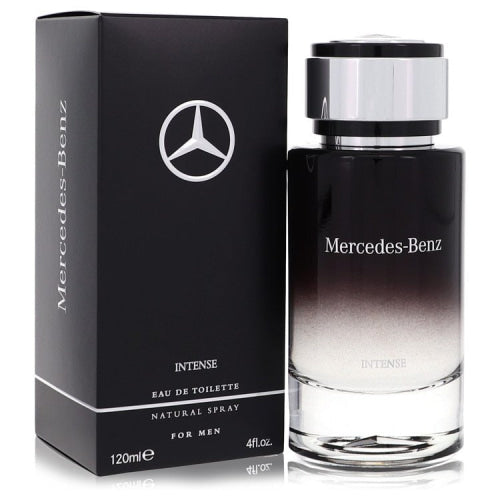 Mercedes Benz Intense by Mercedes BenzEau De Toilette Spray 4 oz 4 oz / 120 ml / Alcohol, Amber, Woody, Aldehyde, Oils Men