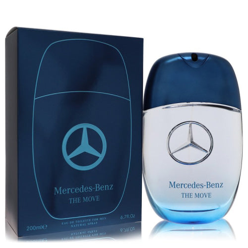 Mercedes Benz The Move by Mercedes BenzEau De Toilette Spray 6.7 oz 6.7 oz / 200 ml / Alcohol, Amber, Woody, Aldehyde, Oils Men