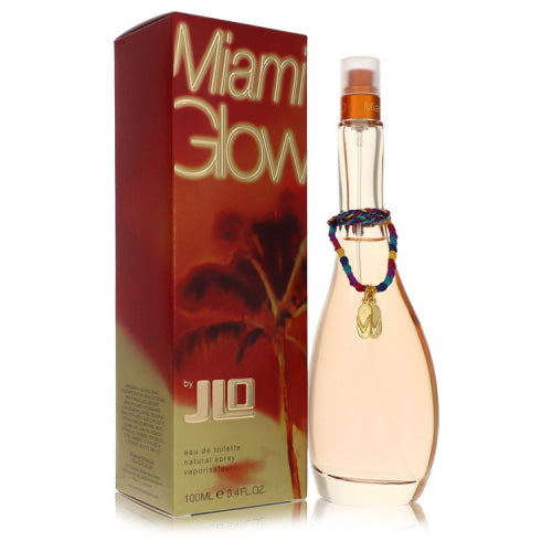 Miami Glow by Jennifer LopezEau De Toilette Spray 3.3 oz 3.3 oz / 100 ml / Alcohol, Amber, Woody, Aldehyde, Oils Women