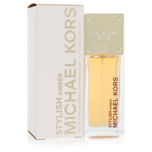 Michael Kors Stylish Amber by Michael KorsEau De Parfum Spray 1.7 oz 1.7 oz / 50 ml / Alcohol, Amber, Woody, Aldehyde, Oils Women