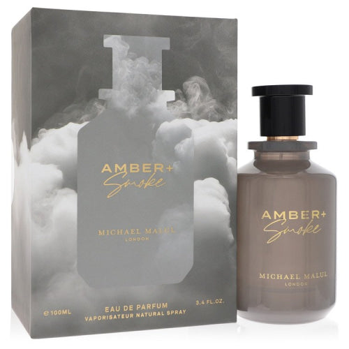 Michael Malul Amber + Smoke by Michael MalulEau De Parfum Spray 3.4 oz 3.4 oz / 100 ml / Alcohol, Amber, Woody, Aldehyde, Oils Men