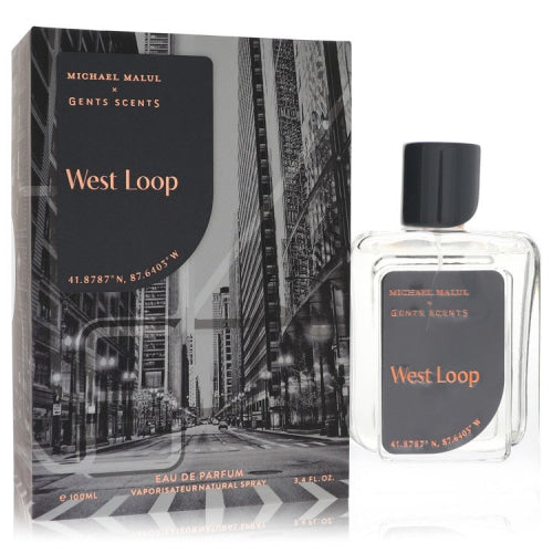 Michael Malul West Loop by Michael MalulEau De Parfum Spray 3.4 oz 3.4 oz / 100 ml / Alcohol, Amber, Woody, Aldehyde, Oils Men