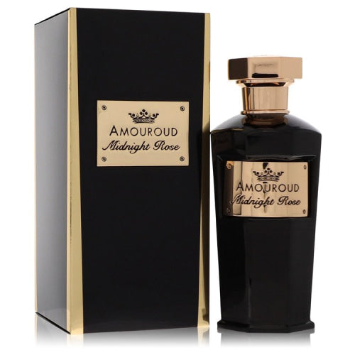 Midnight Rose by AmouroudEau De Parfum Spray (Unisex) 3.4 oz 3.4 oz / 100 ml / Alcohol, Amber, Woody, Aldehyde, Oils Unisex