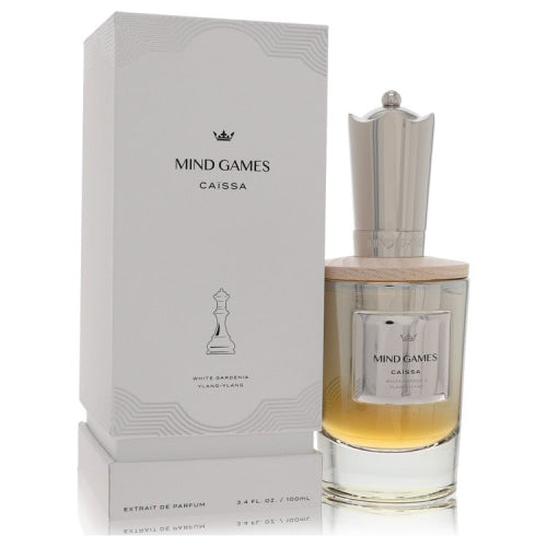 Mind Games Caissa by Mind GamesExtrait De Parfum Spray (Unisex) 3.4 oz 3.4 oz / 100 ml / Alcohol, Amber, Woody, Aldehyde, Oils Unisex