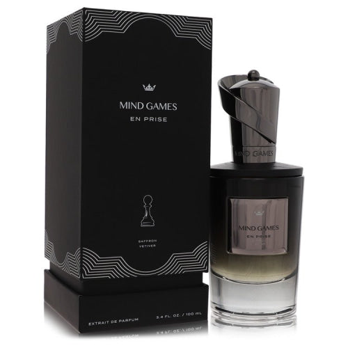 Mind Games En Prise by Mind GamesExtrait De Parfum Spray (Unisex) 3.4 oz 3.4 oz / 100 ml / Alcohol, Amber, Woody, Aldehyde, Oils Unisex