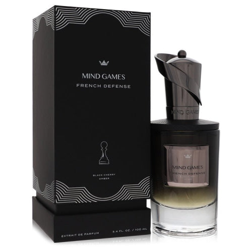 Mind Games French Defense by Mind GamesExtrait De Parfum Spray (Unisex) 3.4 oz 3.4 oz / 100 ml / Alcohol, Amber, Woody, Aldehyde, Oils