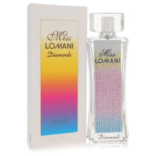 Miss Lomani Diamonds by LomaniEau De Parfum Spray 3.3 oz 3.3 oz / 100 ml / Alcohol, Amber, Woody, Aldehyde, Oils Women