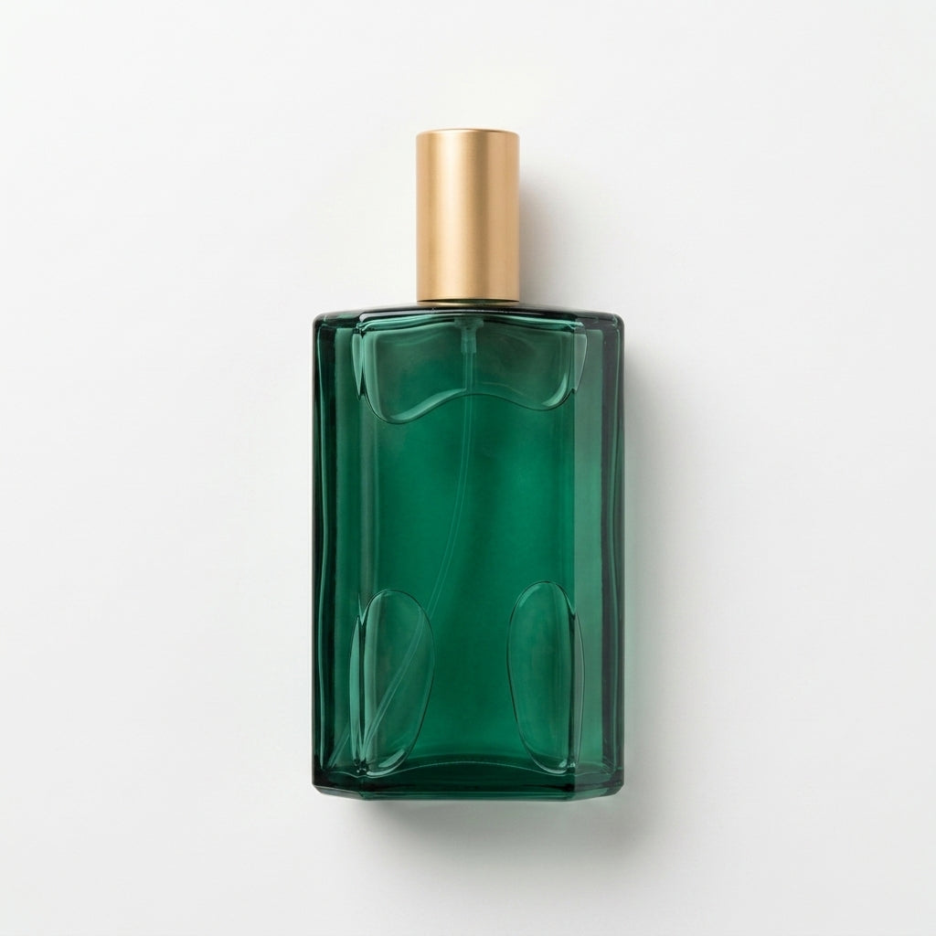 Cologne Spray — Flat Lay - Back | Generated by Modelize