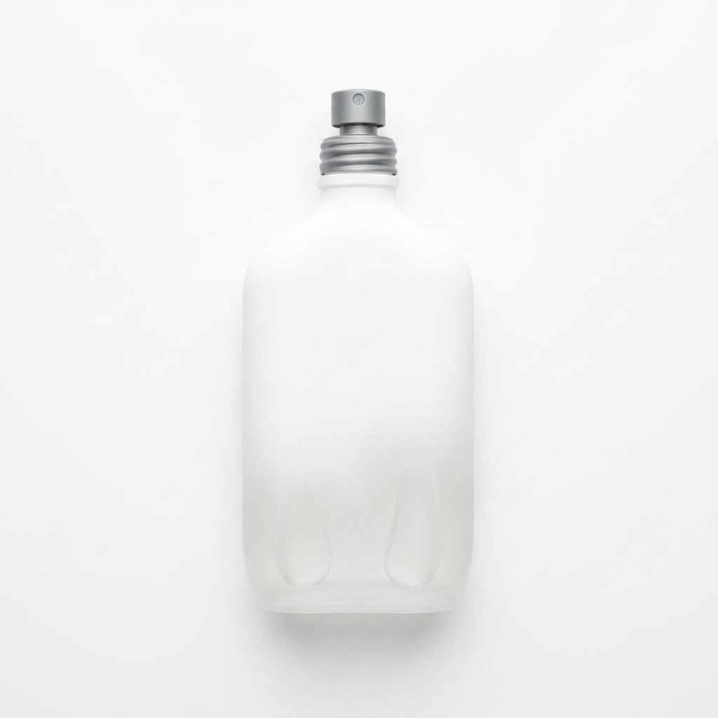 Unisex Fragrance Bottle — Flat Lay - Back | Generated by Modelize