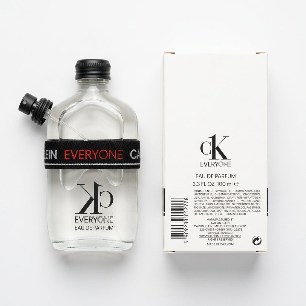Eau de Parfum — Flat Lay - Back | Generated by Modelize
