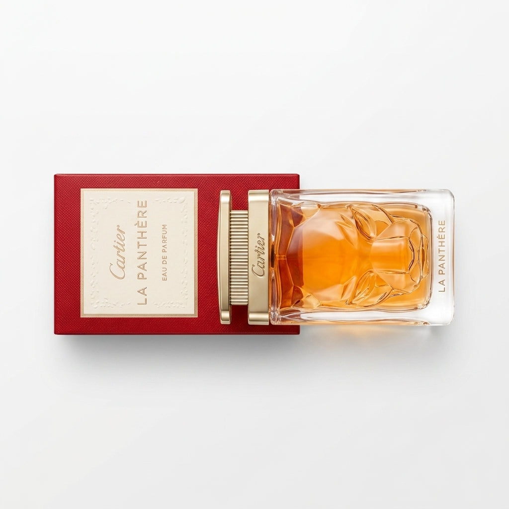 Luxury Fragrance — Flat Lay - Back | Generated by Modelize