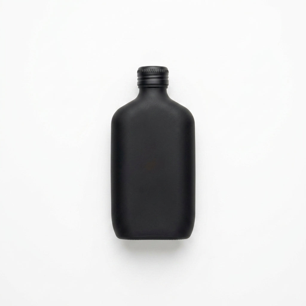 Fragrance Bottle — Flat Lay - Back | Generated by Modelize