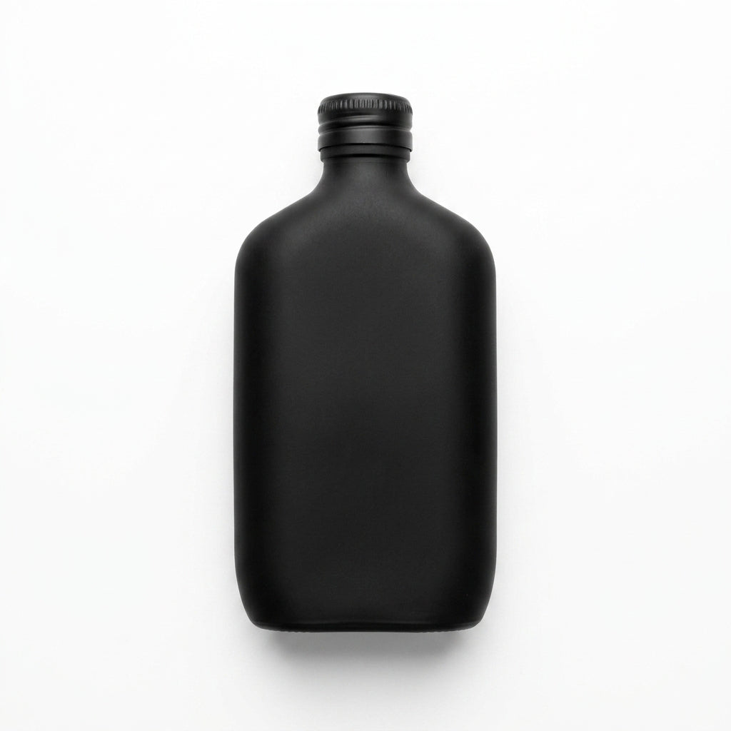 Fragrance bottle — Flat Lay - Back | Generated by Modelize