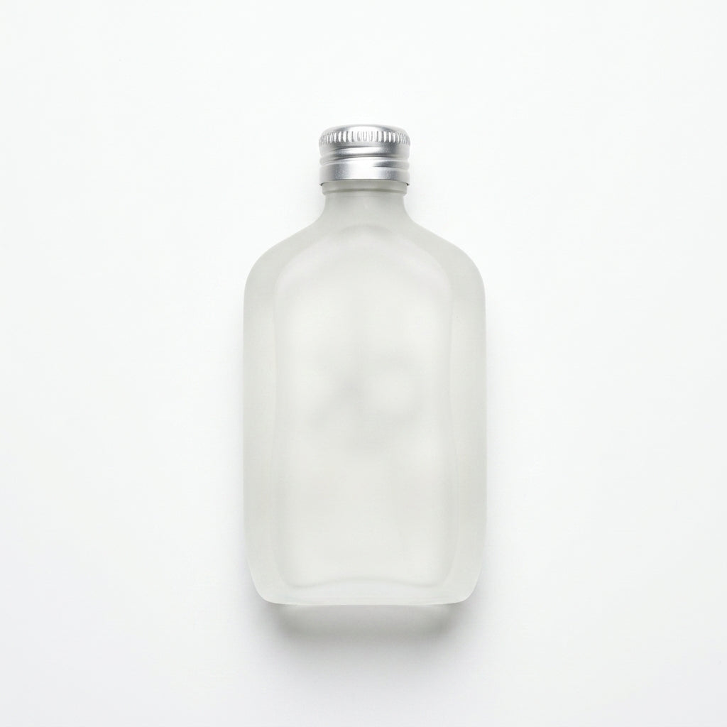Fragrance Bottle — Flat Lay - Back | Generated by Modelize