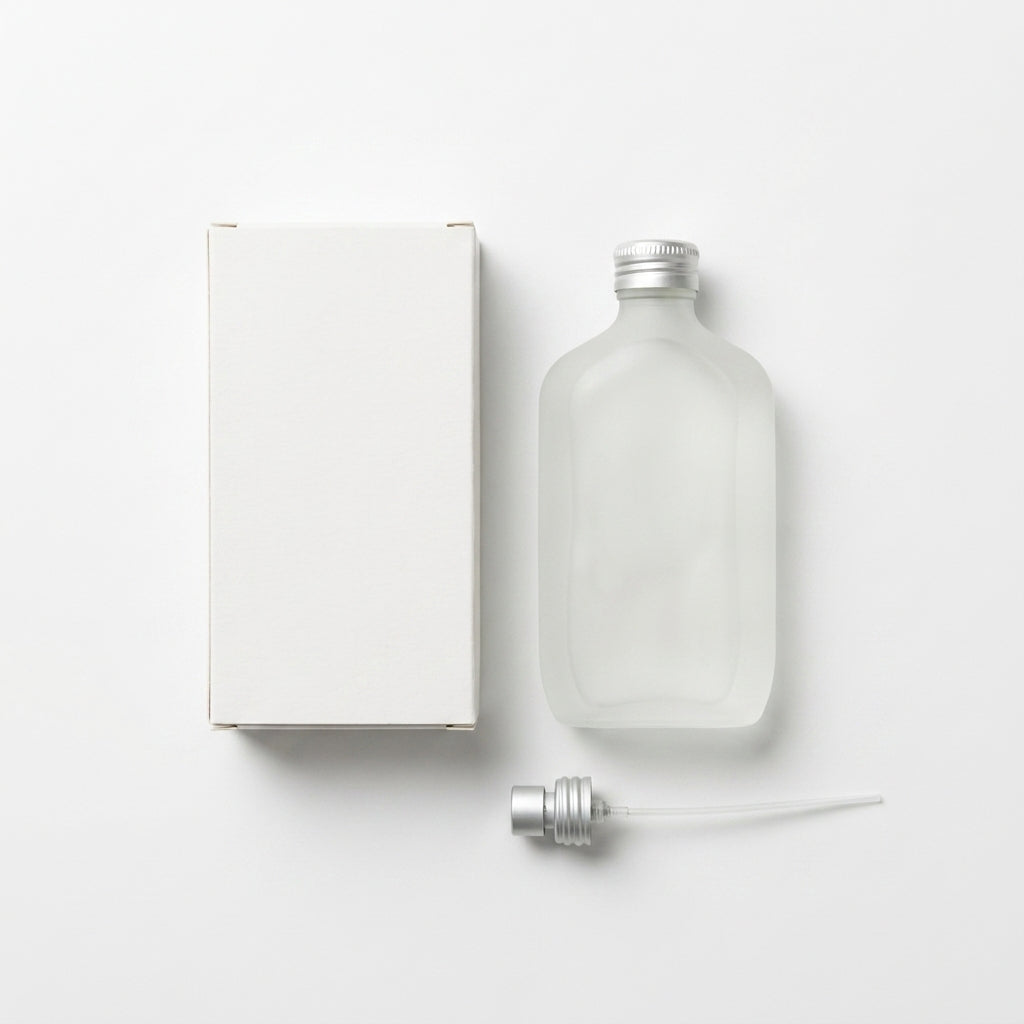 Unisex Fragrance — Flat Lay - Back | Generated by Modelize