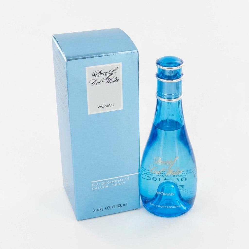Deodorant Spray Bottle and Box — Flat Lay - Front | Generated by Modelize