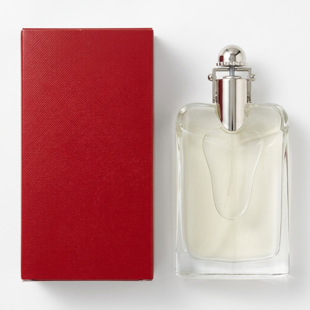 Fragrance — Flat Lay - Back | Generated by Modelize