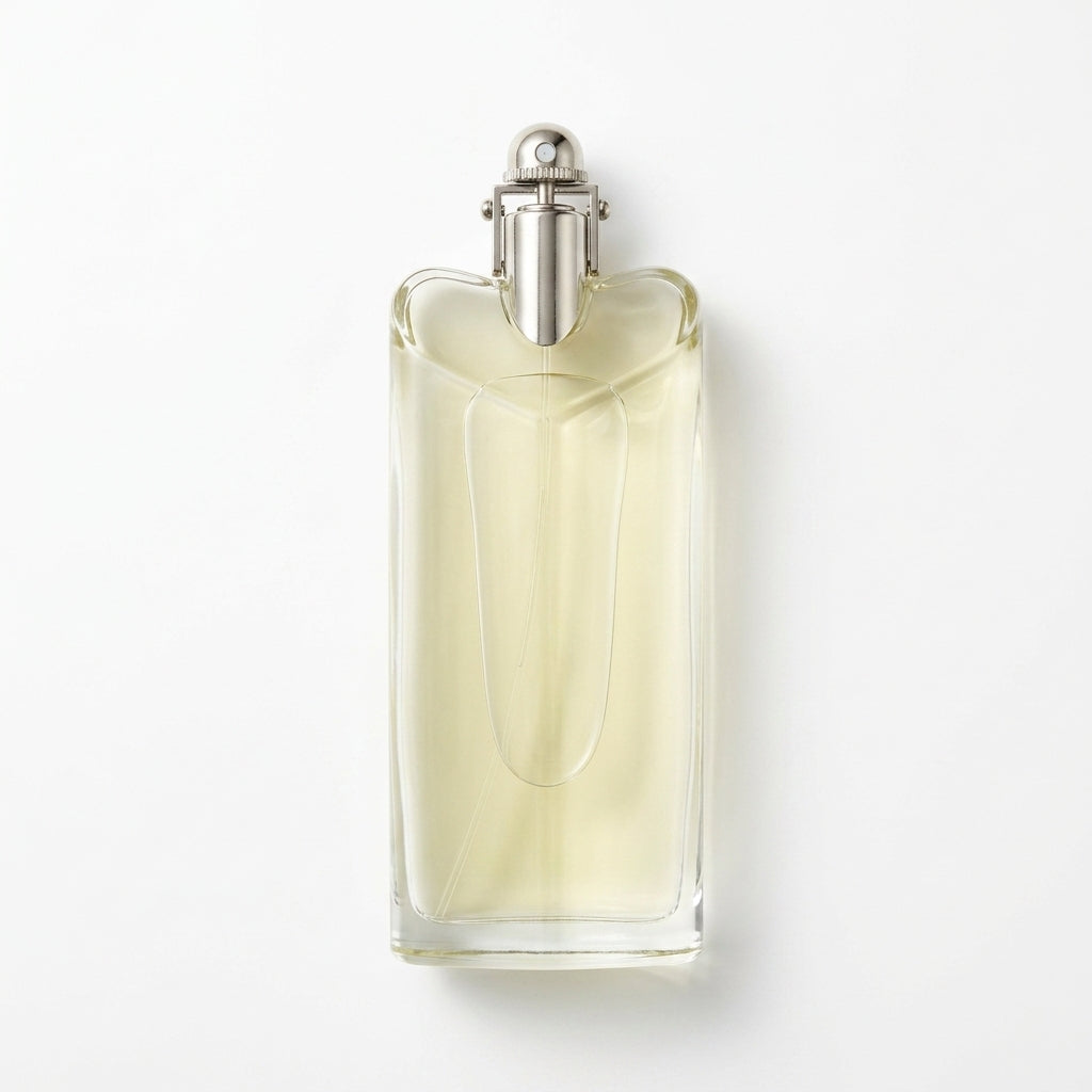 Men's Fragrance (Eau de Toilette) — Flat Lay - Back | Generated by Modelize