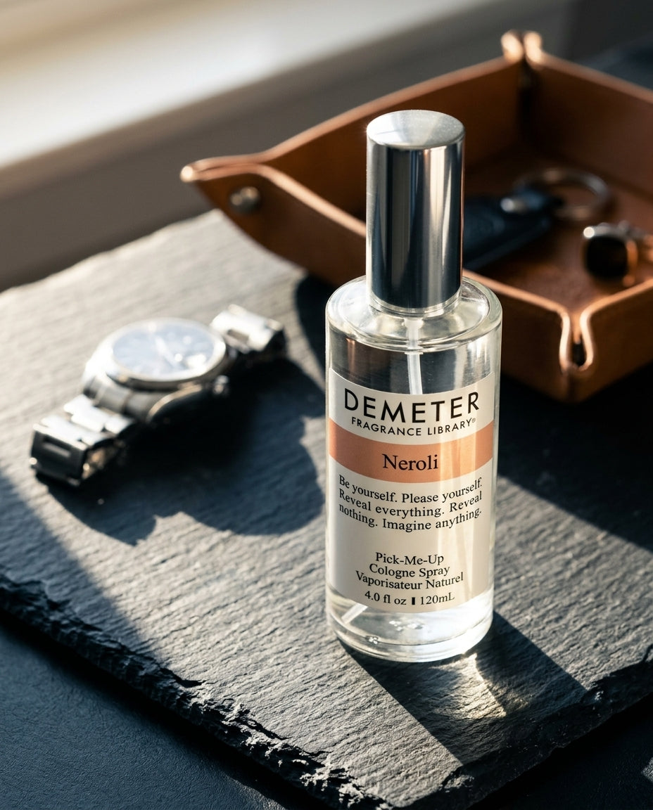 Cologne Spray — Masculine Vanity Lifestyle | Generated by Modelize