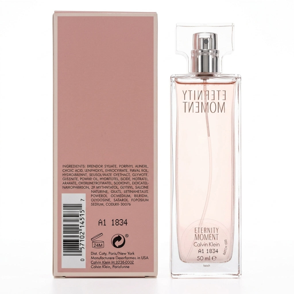 Perfume Fragrance — Flat Lay - Back | Generated by Modelize