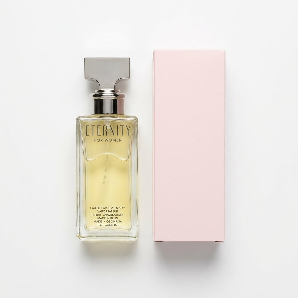 Eau De Parfum — Flat Lay - Back | Generated by Modelize