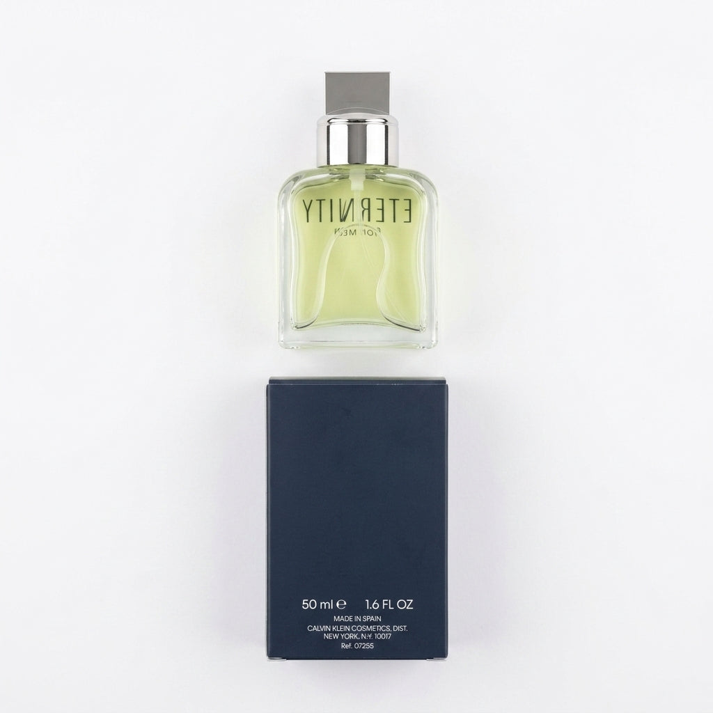 Fragrance / Eau De Toilette — Flat Lay - Back | Generated by Modelize