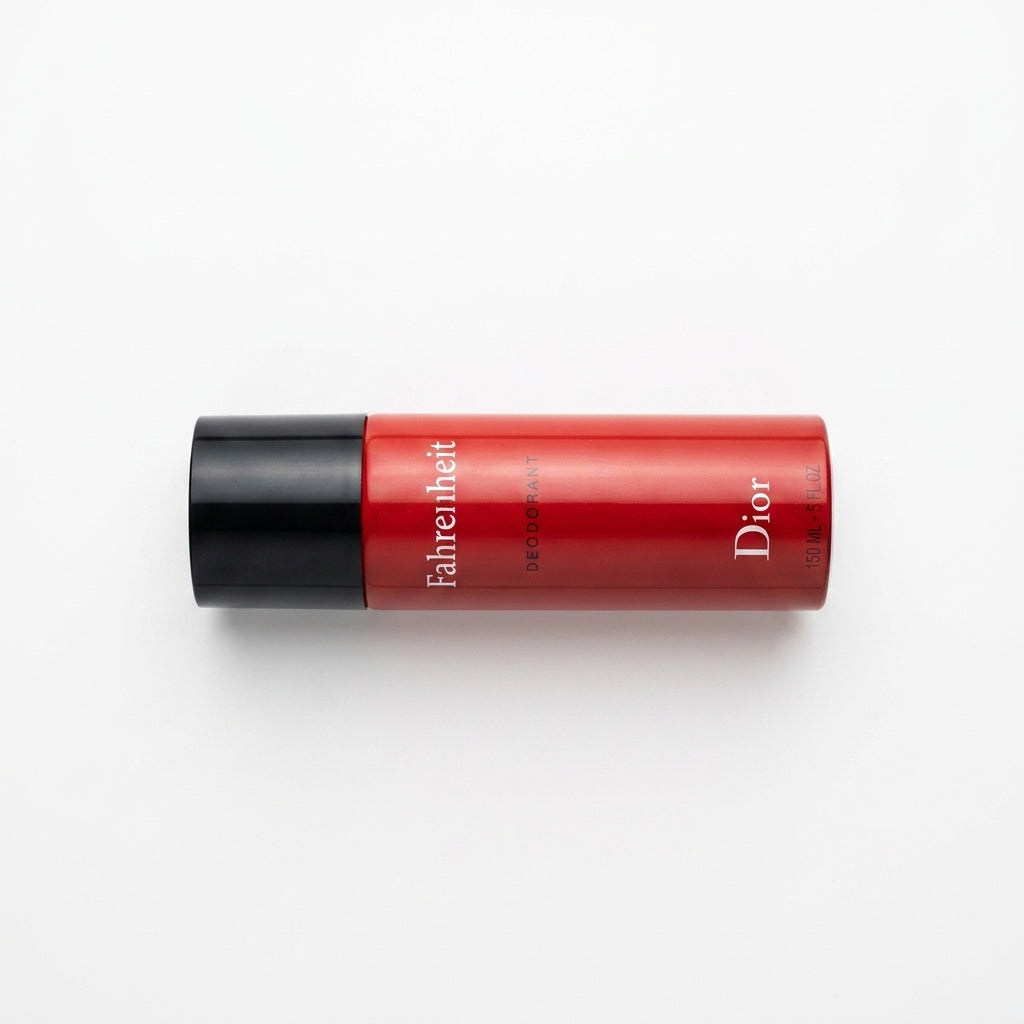 Deodorant Spray — Flat Lay - Back | Generated by Modelize
