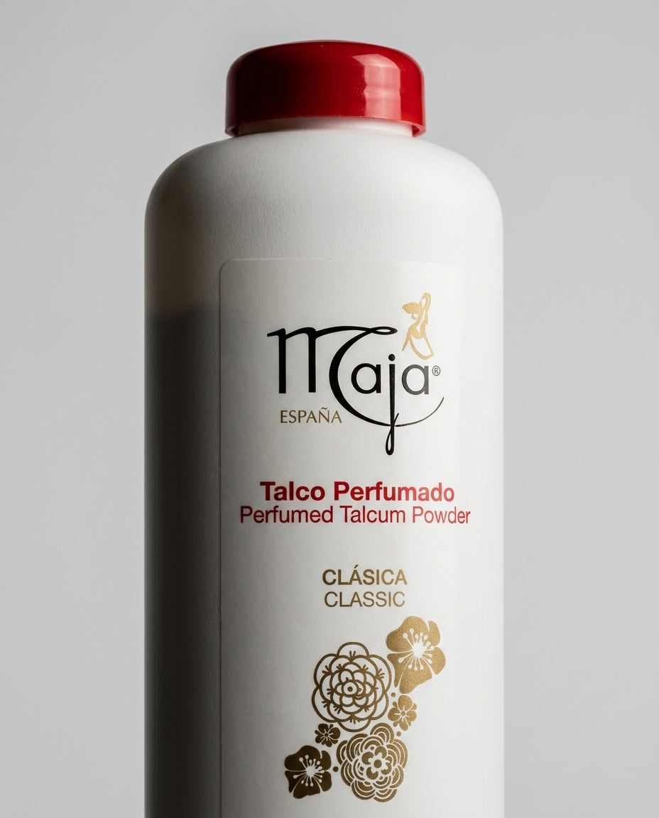 Talcum powder bottle — Metallic Detail Macro | Generated by Modelize
