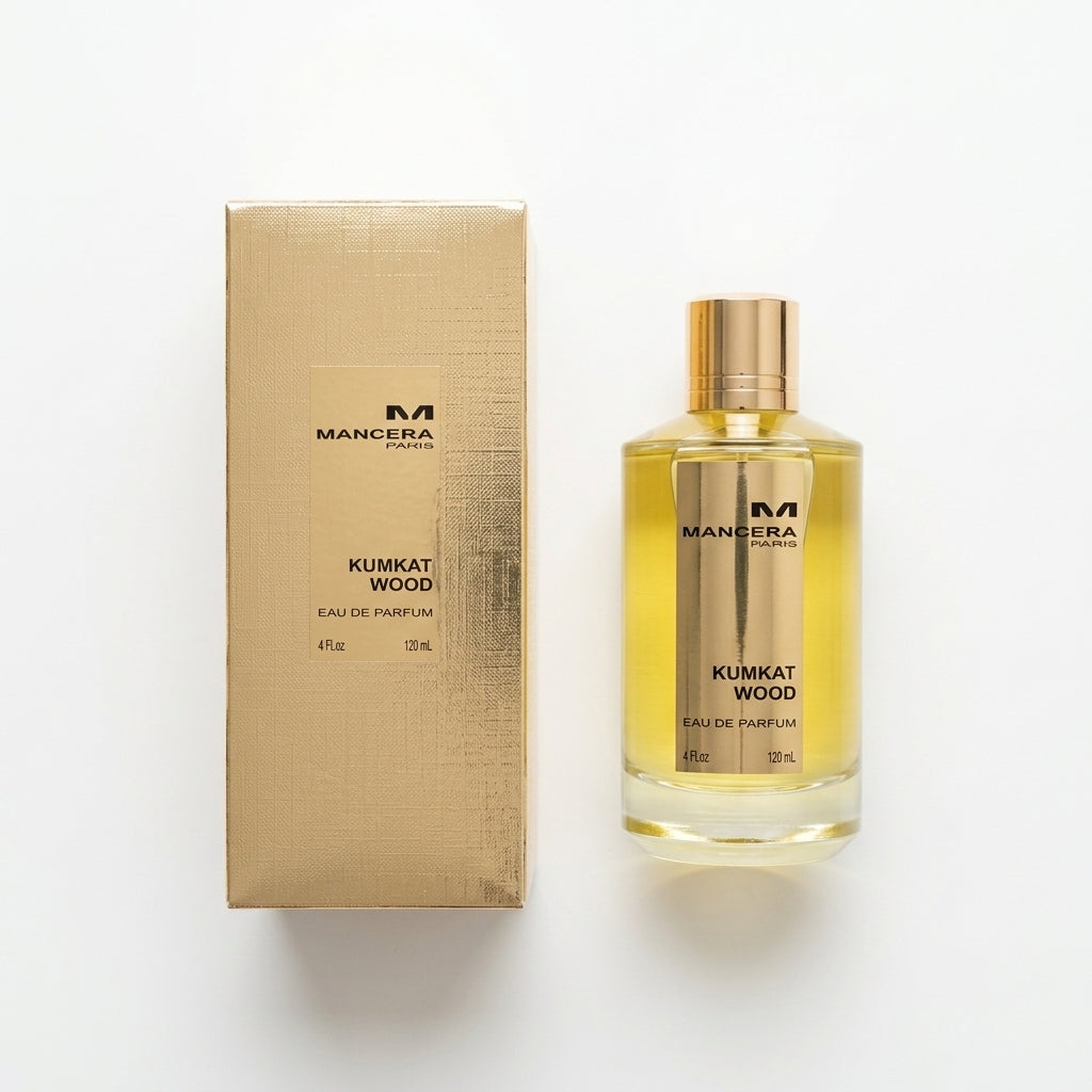 Eau De Parfum Spray and Box — Flat Lay - Front | Generated by Modelize