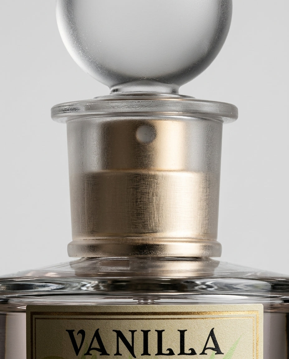 Eau de Toilette — Metallic Detail Macro | Generated by Modelize
