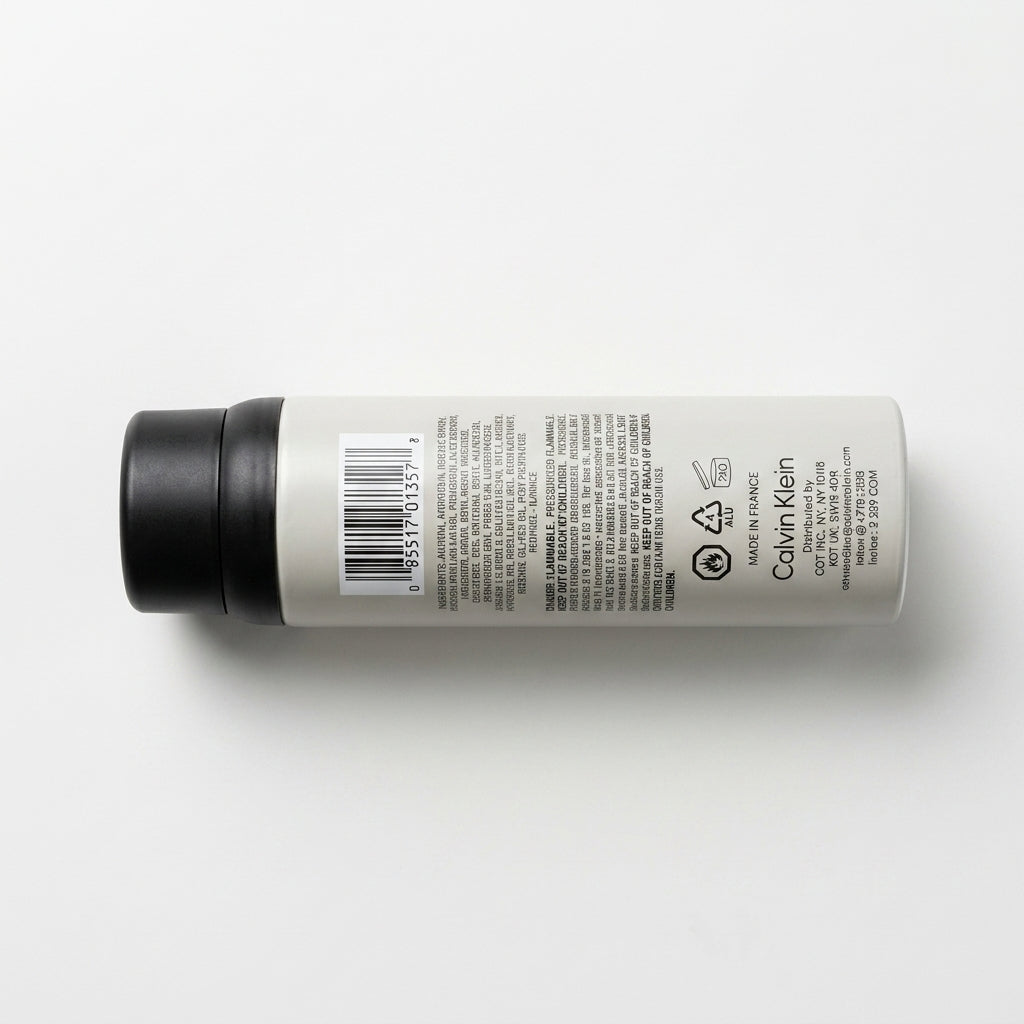 Body Spray — Flat Lay - Back | Generated by Modelize