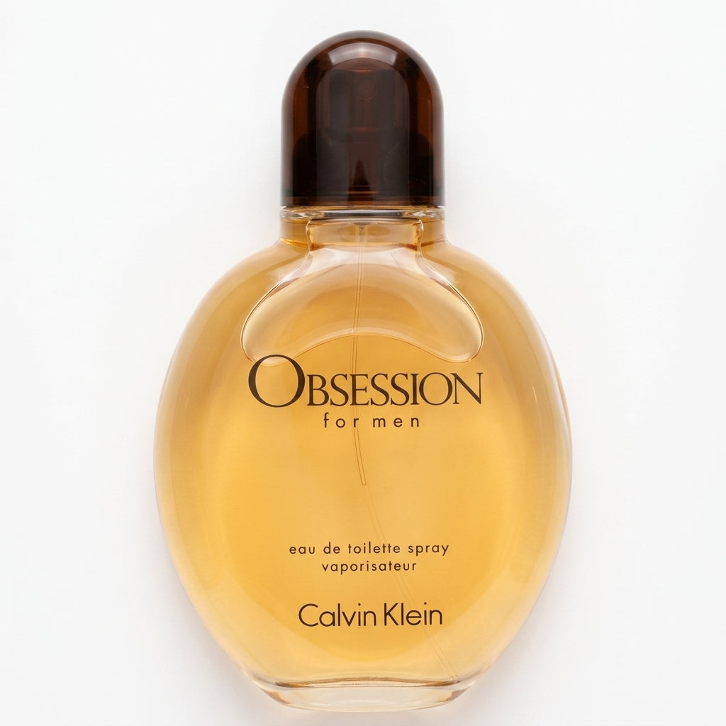 Fragrance / Perfume Bottle — Flat Lay - Back | Generated by Modelize