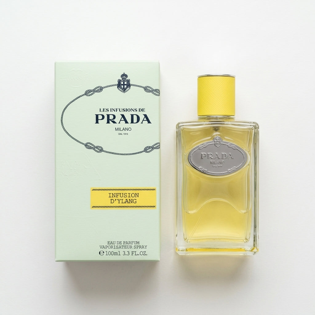 Eau de Parfum Fragrance — Flat Lay - Front | Generated by Modelize