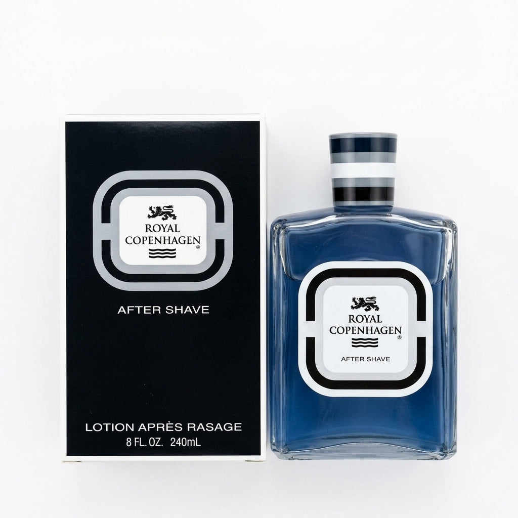 Men's After Shave Lotion — Flat Lay - Front | Generated by Modelize