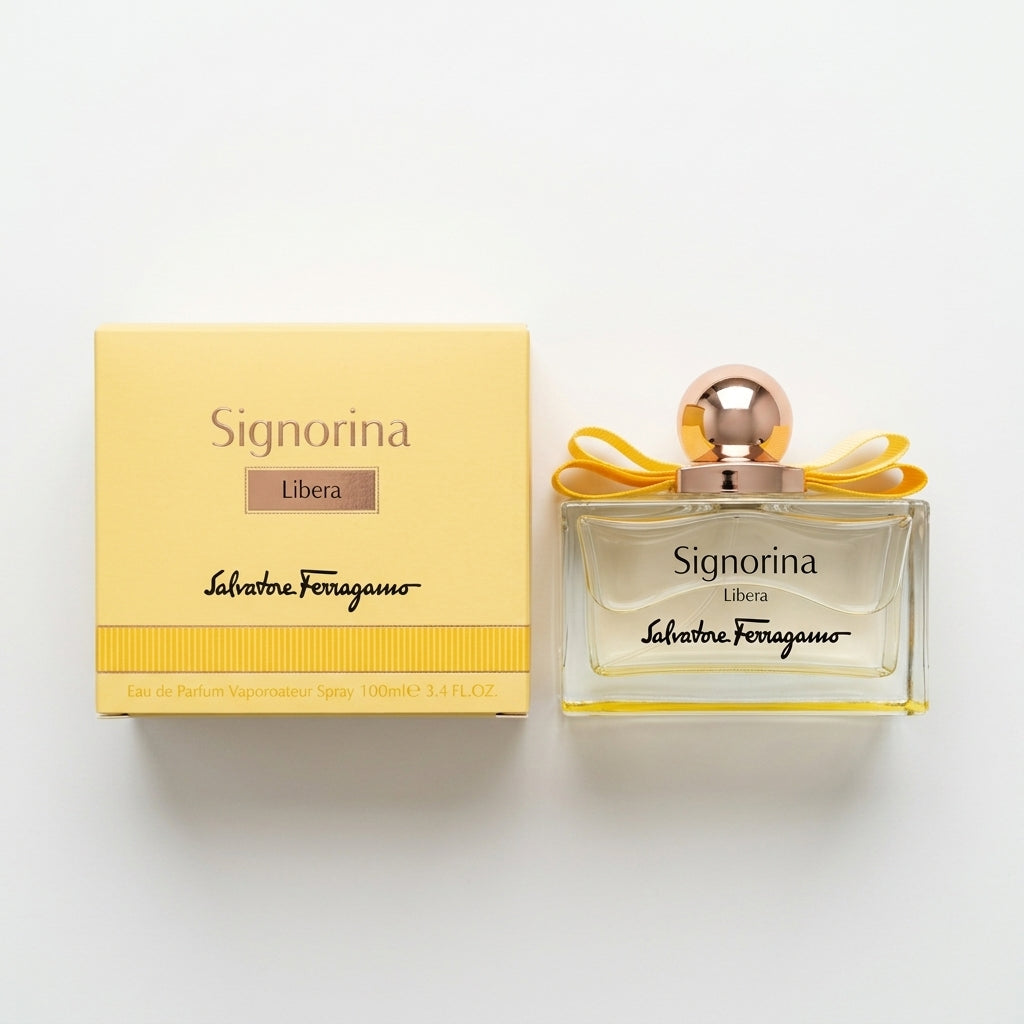 Fragrance / Eau de Parfum — Flat Lay - Front | Generated by Modelize