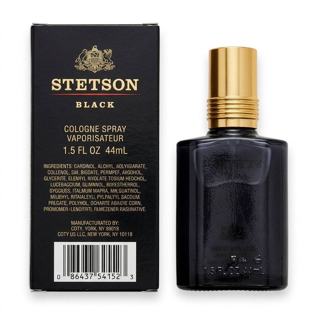 Cologne Spray and Box — Flat Lay - Back | Generated by Modelize
