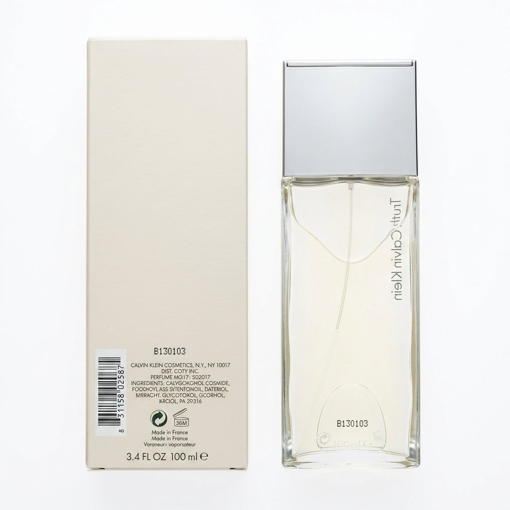 Eau De Parfum — Flat Lay - Back | Generated by Modelize