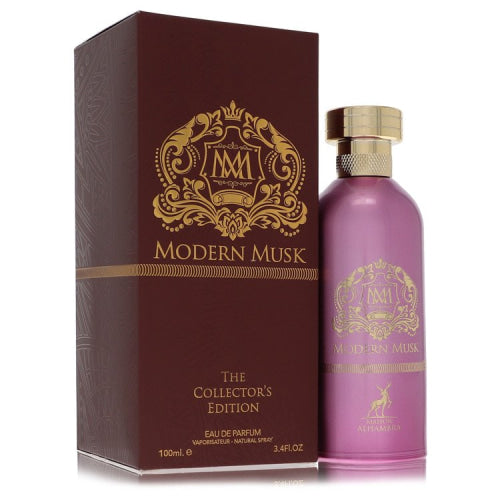 Modern Musk The Collector’s Edition by Maison AlhambraEau De Parfum Spray (Unisex) 3.4 oz 3.4 oz / 100 ml / Alcohol, Amber, Woody,