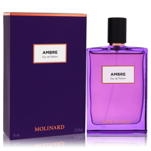 Molinard Ambre by MolinardEau De Parfum Spray 2.5 oz 2.5 oz / 75 ml / Alcohol, Amber, Woody, Aldehyde, Oils Women