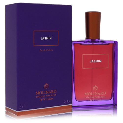 Molinard Jasmin by MolinardEau De Parfum Spray 2.5 oz 2.5 oz / 75 ml / Alcohol, Amber, Woody, Aldehyde, Oils Women