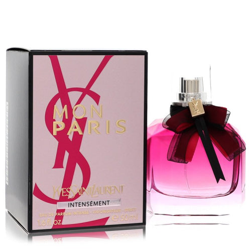 Mon Paris Intensement by Yves Saint LaurentEau De Parfum Spray 1.7 oz 1.7 oz / 50 ml / Alcohol, Amber, Woody, Aldehyde, Oils Women