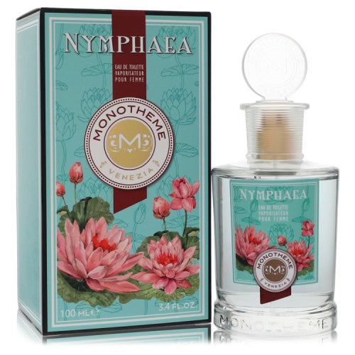 Monotheme Nymphaea by MonothemeEau De Toilette Spray 3.4 oz 3.4 oz / 100 ml / Alcohol, Amber, Woody, Aldehyde, Oils Women