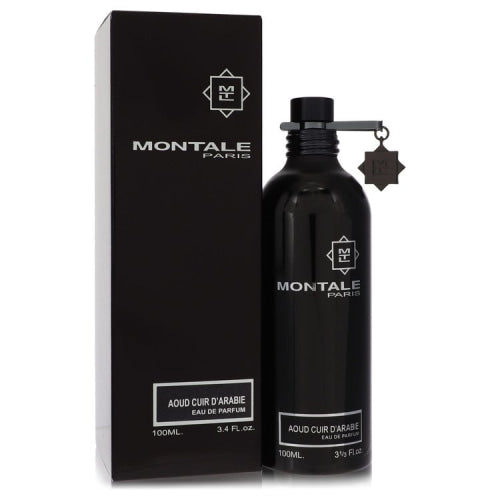 Montale Aoud Cuir D’arabie by MontaleEau De Parfum Spray (Unisex) 3.4 oz 3.4 oz / 100 ml / Alcohol, Amber, Woody, Aldehyde, Oils Unisex