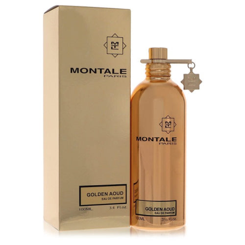 Montale Golden Aoud by MontaleEau De Parfum Spray 3.3 oz 3.3 oz / 100 ml / Alcohol, Amber, Woody, Aldehyde, Oils Women